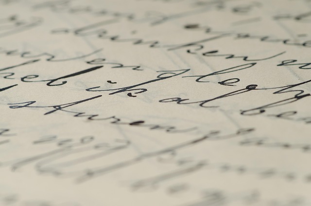 calligraphy studio desk ink nib paper